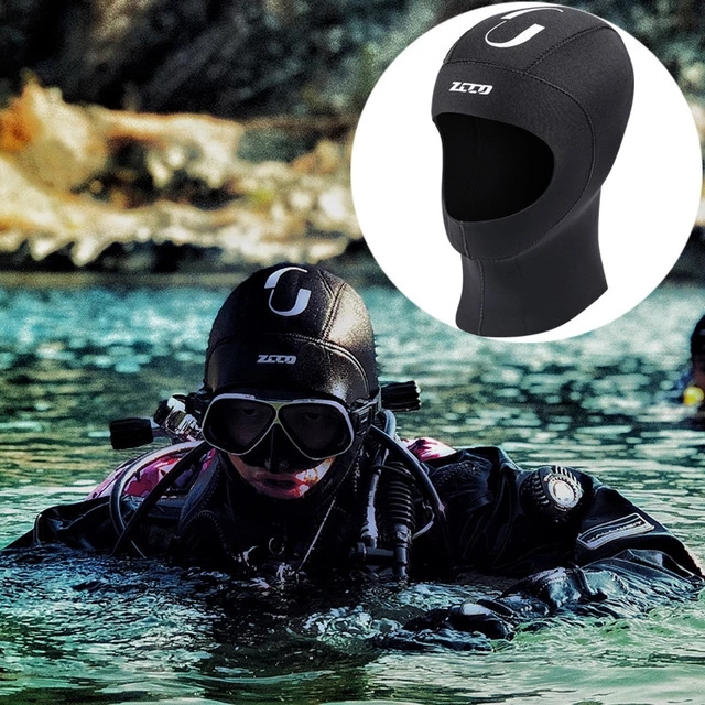 ZCCO 3MM neopren tauchen kopfbedeckungen männer frauen Abdeckt hals Sonne-nachweisen surfen schnorcheln kappe unisex Winter schwimmen thermische haube