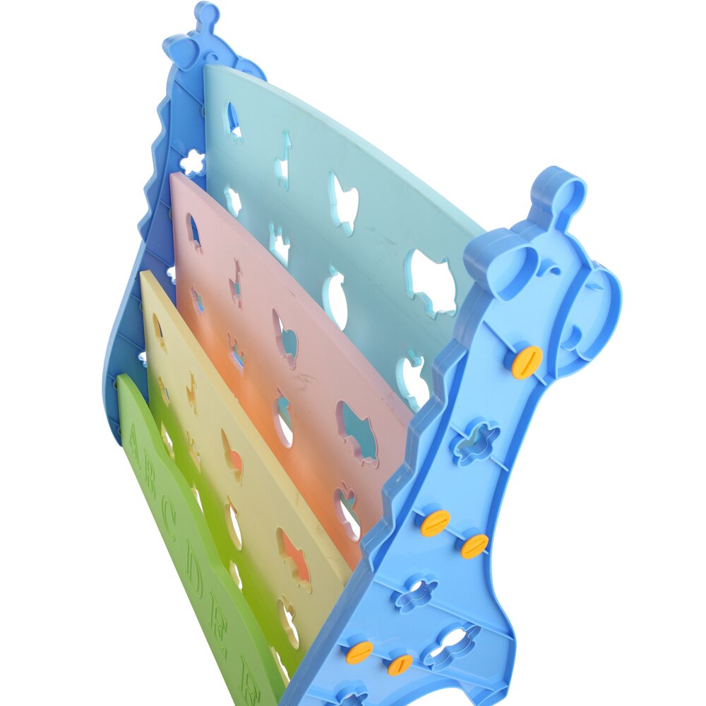 Tanie mebelki dziecięce plastikowe regał na książki/przedszkole meble szkolne/regał/bookrack