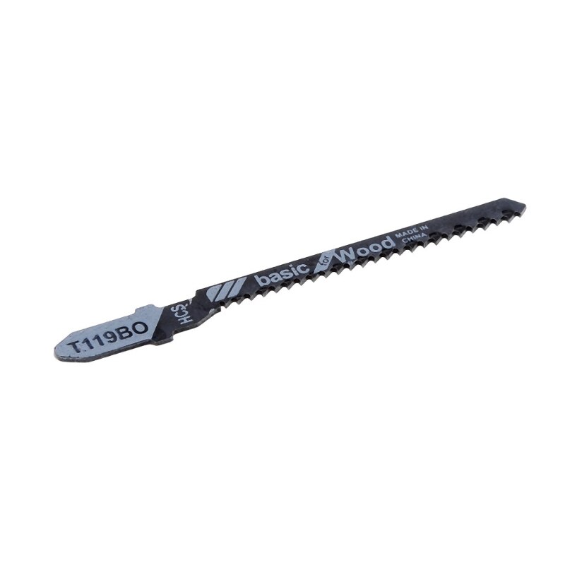 5 Pcs HCS T119BO Jig Saw Blades Set Wood Fast Cutting Reciprocating Saw Blade