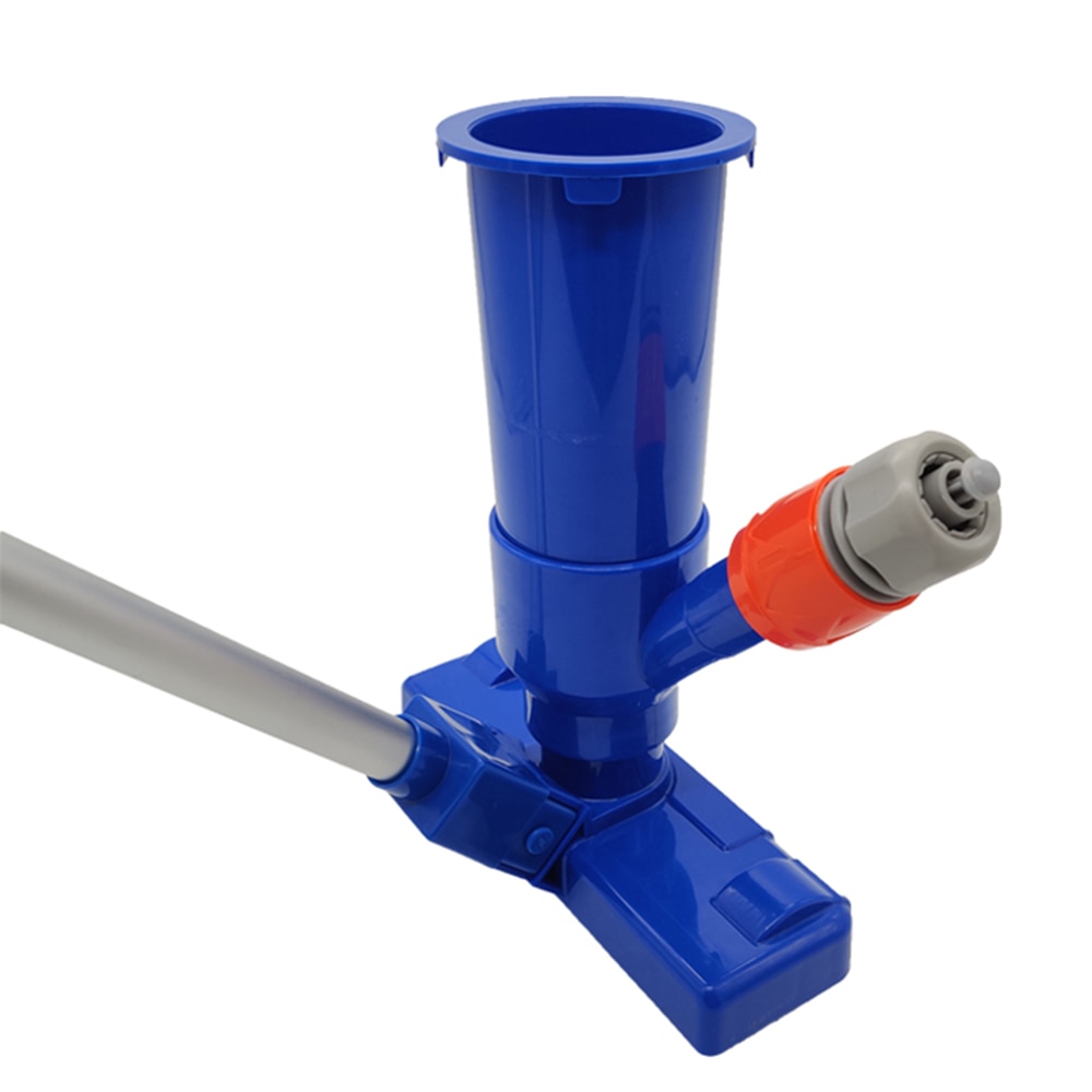 Swimming Pool Vacuum Cleaner 1.8m Electrical Spa Tub Cleaning Robot Outdoor Pool Cleaning With Bottom Brush 5-section Rod Po