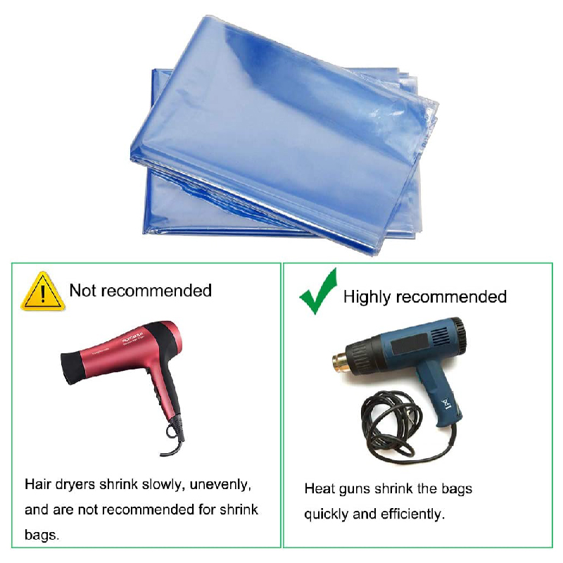 10 Uds. Bolsas de de cesta retráctil Extra grande, cestas de bolsas retráctiles de PVC de celofán transparente para de Navidad