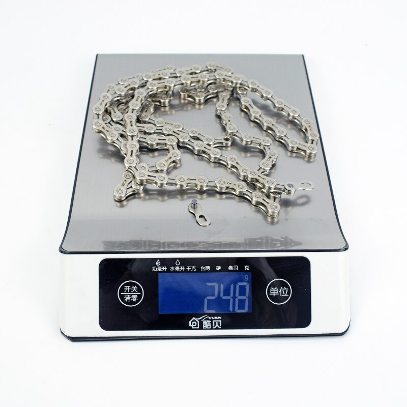 Original 11 Speed Half Hollow Chains 11S Bicycle Chain 116L Cycle Derailleur Chain Silver Mountain MTB Road 33 Speed Parts