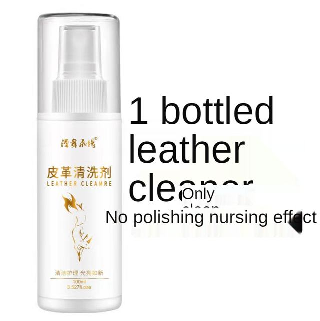 Leather Coat Oil Black Brown Leather Jacket Maintenance Oil Leather Leather Cleaning Agent Lanolin Varnishing Care Liquid Color: white