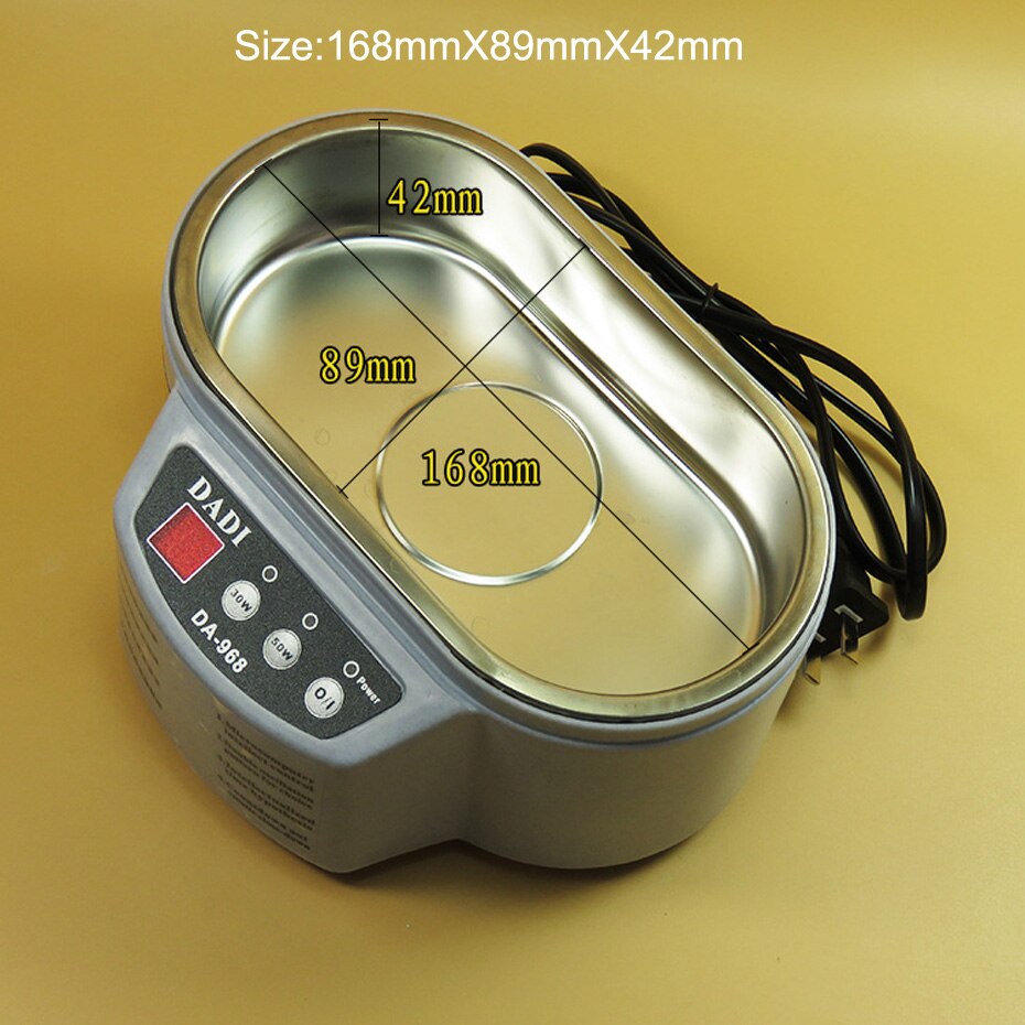 Smart Ultrasone Reiniger Rvs Ultrasound Wave Wassen Voor Sieraden Glazen Ultrasound Bad Machine