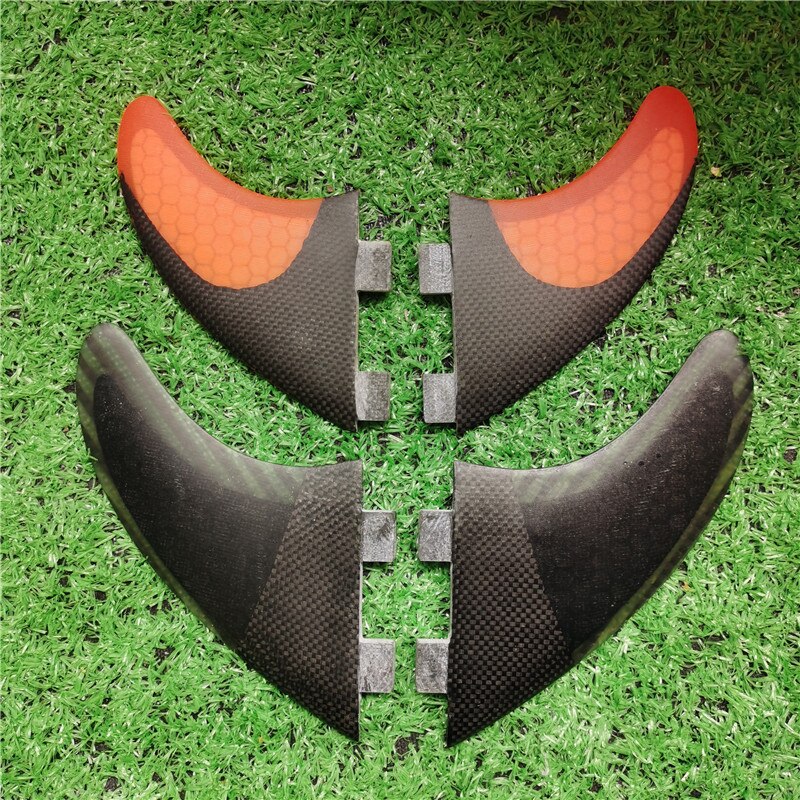 BiLong FCS Quad fin a Set Surfboard Fins for FCS fin Box Multi-size glass fiber surf Fin surfing boogie board Surfboards