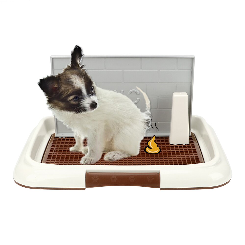 Bac à litière pour animaux de compagnie, toilettes pour chiens, pots, chiot, bac à litière, facile à nettoyer