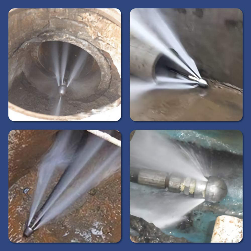 6m 10m 15m 20 meters 160bar Sewer Drain Water Cleaning Hose For Lavor Vax Champion Sterwins Deko Parkside High Pressure Washer