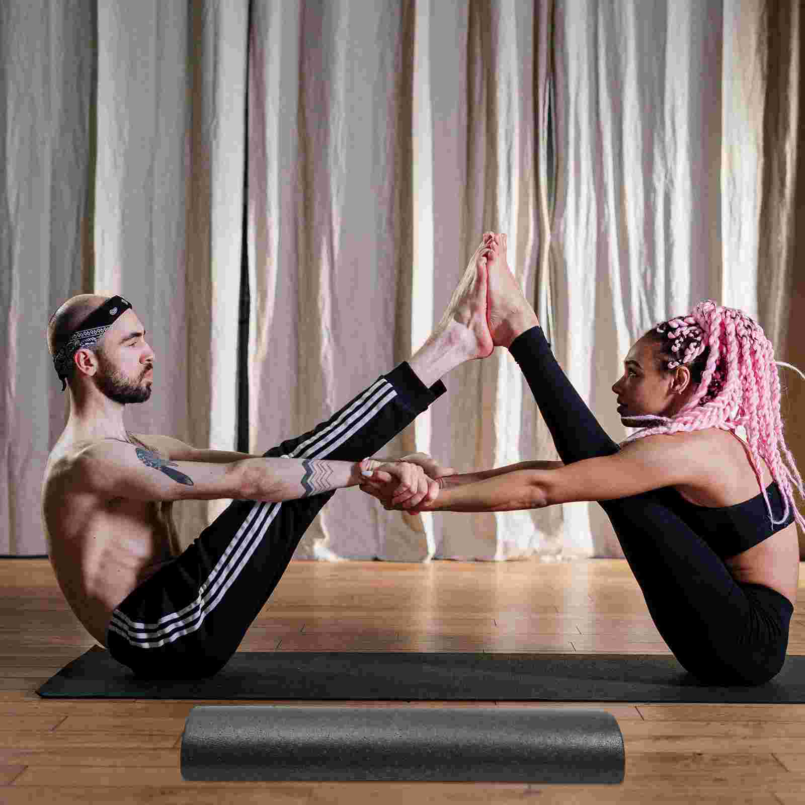 1pc yoga-rollen zur muskelregeneration, multifunktionale yoga-rolle