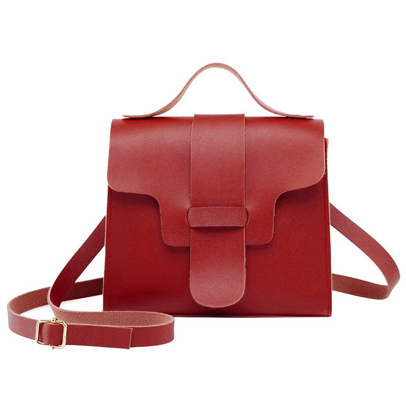 Bolso Casual de con asa para mujer, bolso grande en 7 colores, con borla de cuero: claret2