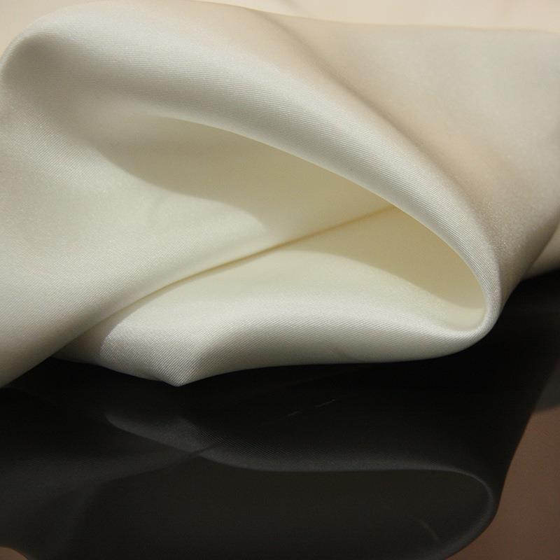 1 yard 114cm 16 momme elfenben twill silke stof rent silke materiale bløde voile stoffer tecido de seda 100%  morbær silke stof  af0009: Default Title
