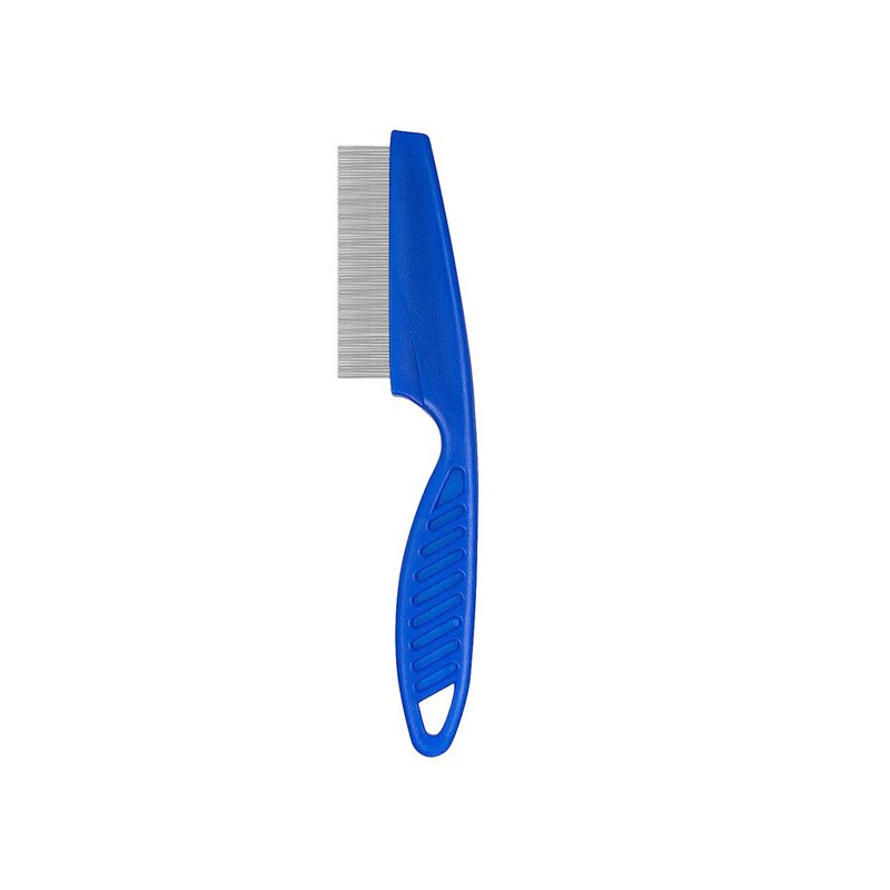 Cepillo de aseo para Conejo, utensilio para quitar el pelo de mascotas pequeñas, peine para pulgas, champú, cepillo de baño para Conejo, hámster, conejillo de indias, herramienta de limpieza, 1 ud.: Blue 14cm
