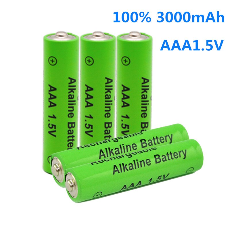 Batterie AAA Ricaricabili - 1.5V Ni-MH 3000mAh - Confezione da 1-20 - per Giocattoli con Telecomando