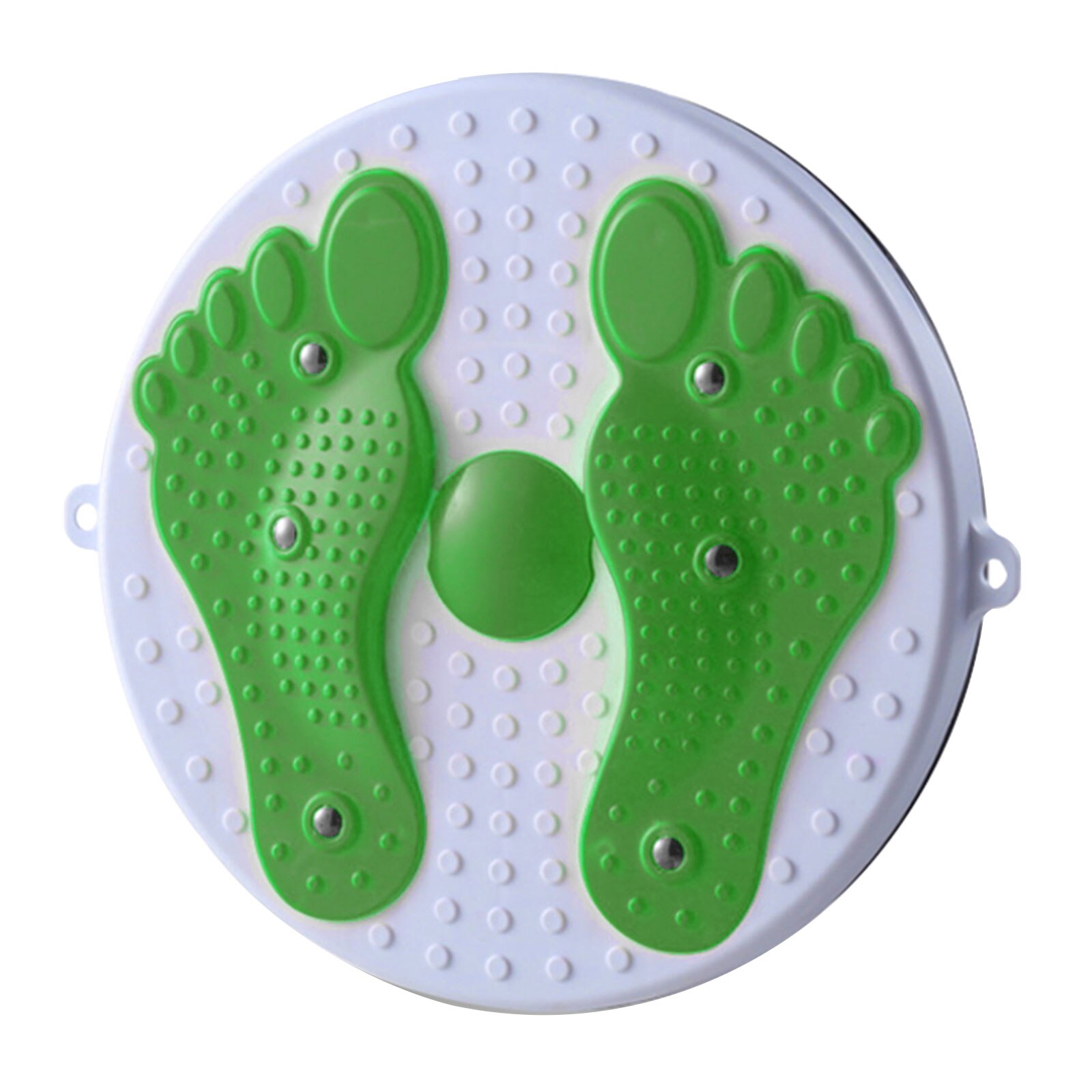 Waist Twisting Disc Balance Board Fitness Equipment Home Body Aerobic Rotating Sports Massage Plate Exercise Wobble Lose Weight: Green