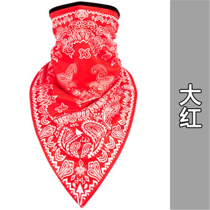 Mode Hip Hop Cashew Bloem Driehoek Magische Sjaal Bandana Straat Skateboard Gezichtsmasker Sjaal Fiets Sjaal Masker: 12