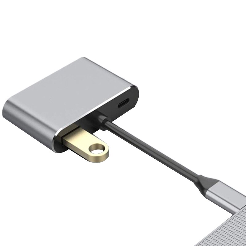 4 in 1 USB C HDMI Type C to HDMI 4K Adapter VGA USB3.0 o Video Converter PD 87W Fast Charger for Pro for Samsung S9