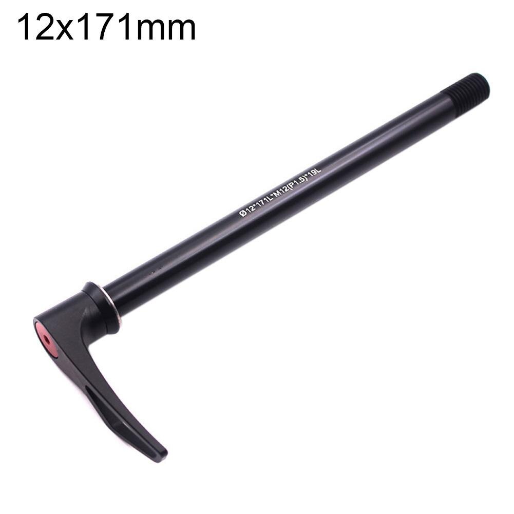 12x120/123/171/175mm Aluminum Alloy Bike Bicycle Quick Release Thru Axle Skewer High Strength Hollow lock Safer: 12x171mm