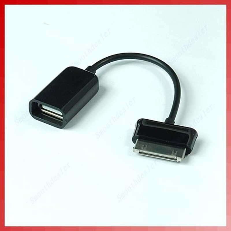 neue Schwarz USB Kabel Adapter OTG Für Samsung Galaxy Tab Tablet 10,1 P7510