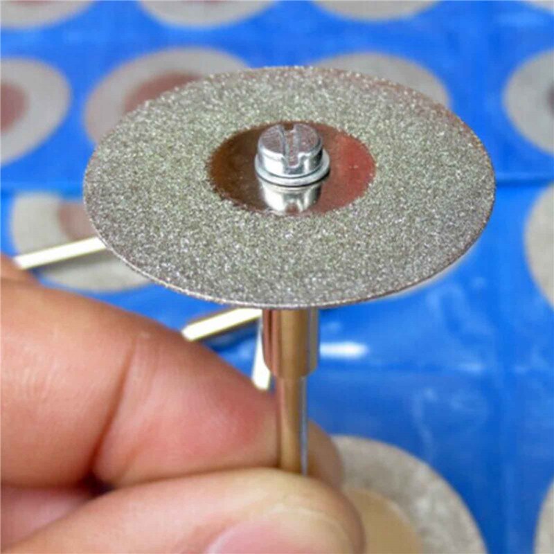 Unieke 10pc 16mm cirkelzaagblad diamant coating slijpschijf & 2 stuks doorn