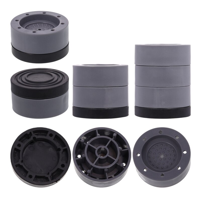 4 Stks/set! Shock Noise Cancelling Machine Ondersteuning Wasmachine Ondersteuning Anti-Slip Anti Trillingen Droger Verhogen Hoogte Voeten Pads