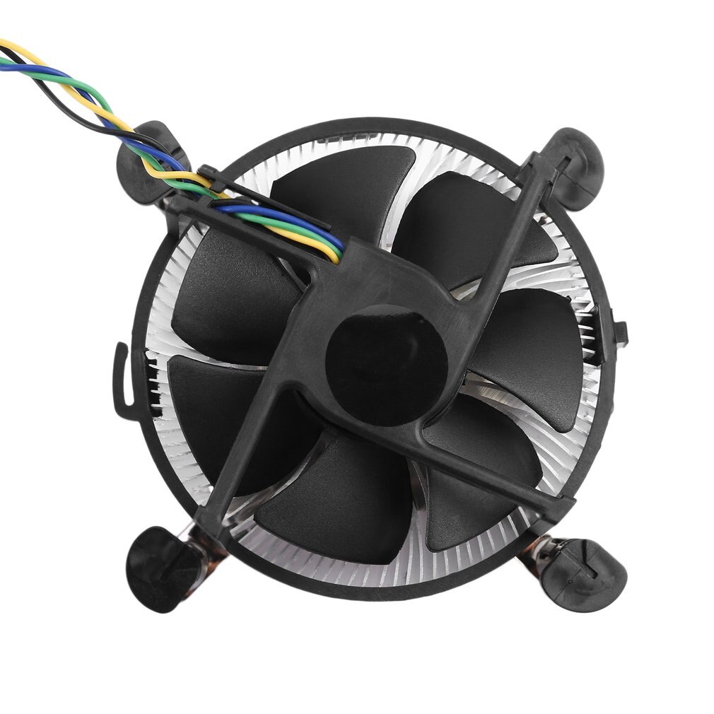 Newest Aluminum Material CPU Cooling Fan Cooler For Computer PC Quiet Silent Cooling Fan For 775/1155/1156