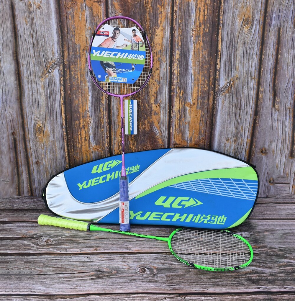 All Carbon Ball Control Badminton Racket Primary and Intermediate Durable Badminton Racket 23-25lb W3 Badminton Racket