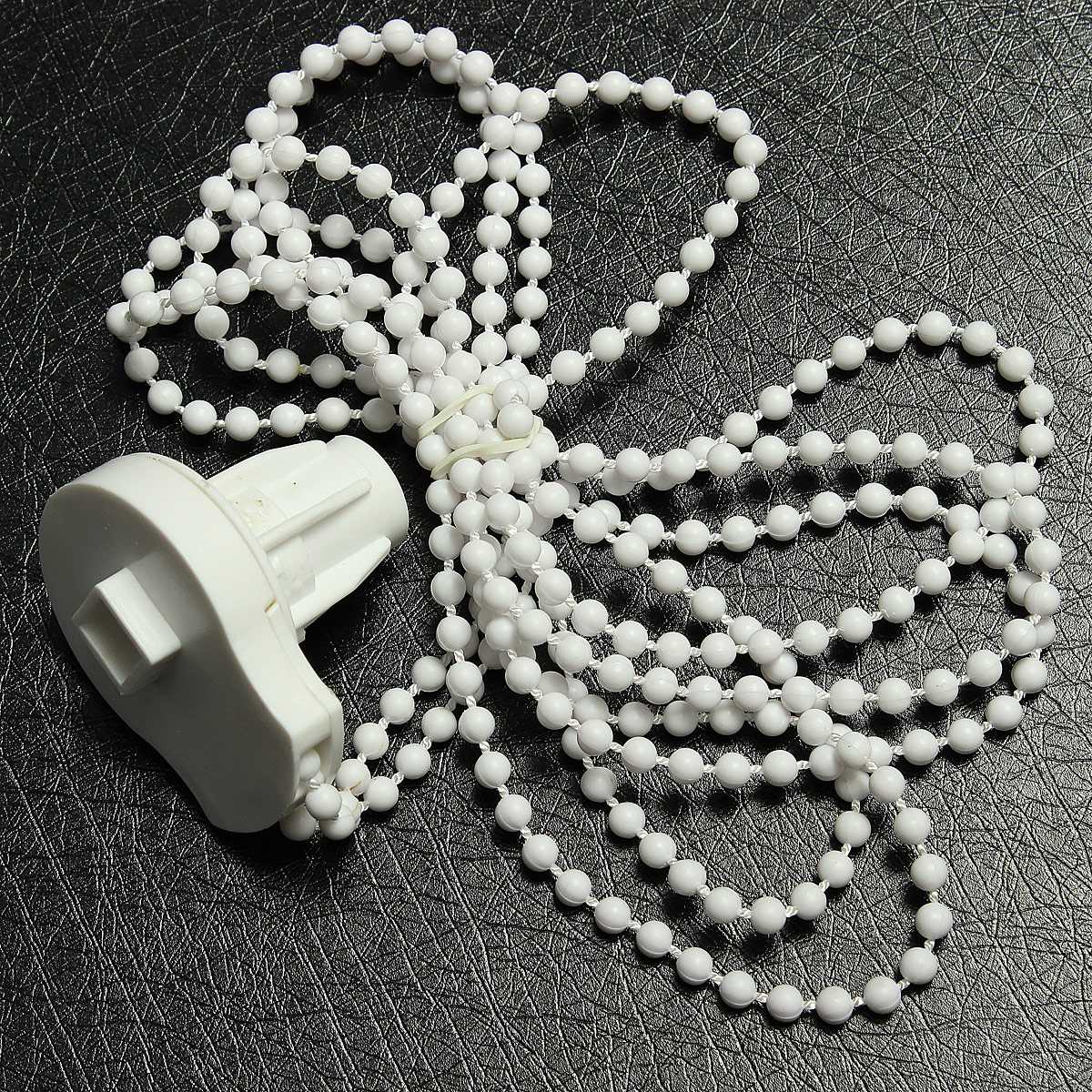 Vervanging 25mm Rolgordijn Koppeling Fitting Reparatie Kit + Beugels en Keten Gordijn Decoratieve Accessoires