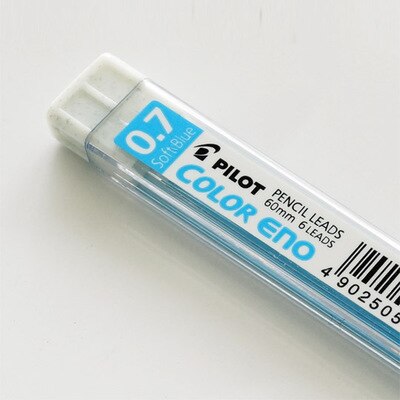 1pc japan pilot mekaanista kynää 0.7mm pyyhittävää karkkia värikynä kynä opiskelija toimisto maalaus paperitavarat tuki kawaii: Täytä softblue