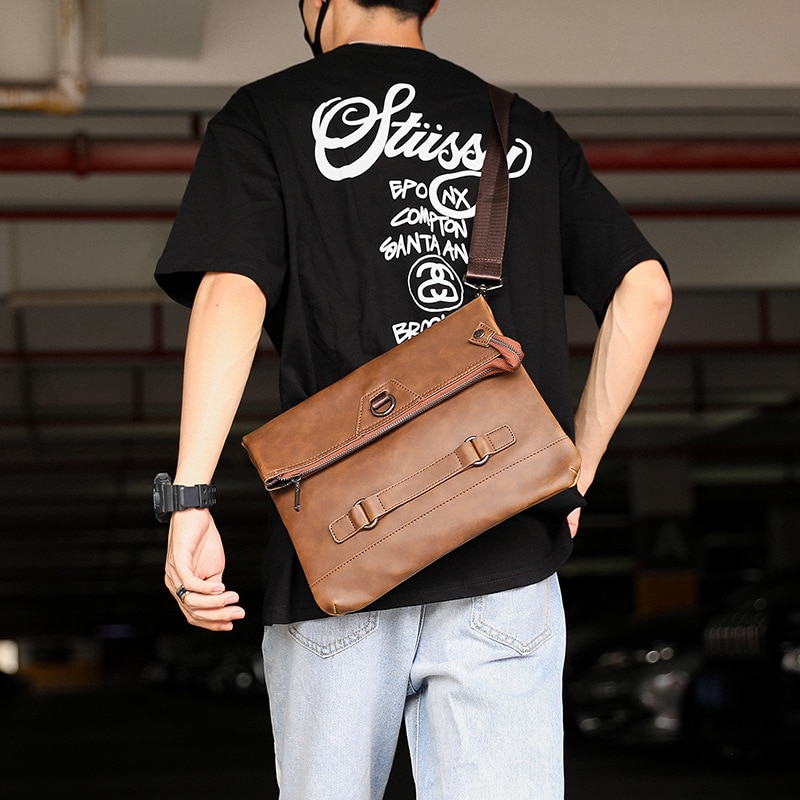 Sac Homme Leather Bag Men Side Bag for Men Leather Laptop Bag Briefcase Men Torba Na Laptopa Sac Femme Notebook Bag Office Bag