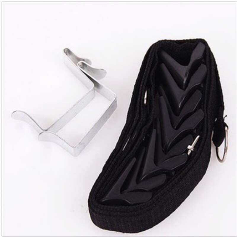 Perchero para gorras de béisbol, organizador de almacenamiento portátil para puerta, armario, ganchos para puerta: Black