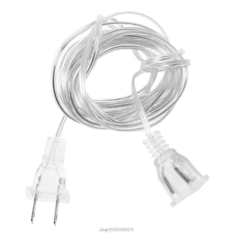 D'UE USA Prise Mâle À Femelle câble D'extension D'alimentation Pour PC Chargeur Mural LED Mar05 21 Directe