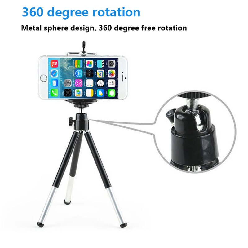 Mini Tripod Portable Mini Flexible Tripod Extendable Stand For DSLR SLR Camera CellPhone Camera Photography Tripod Desktop