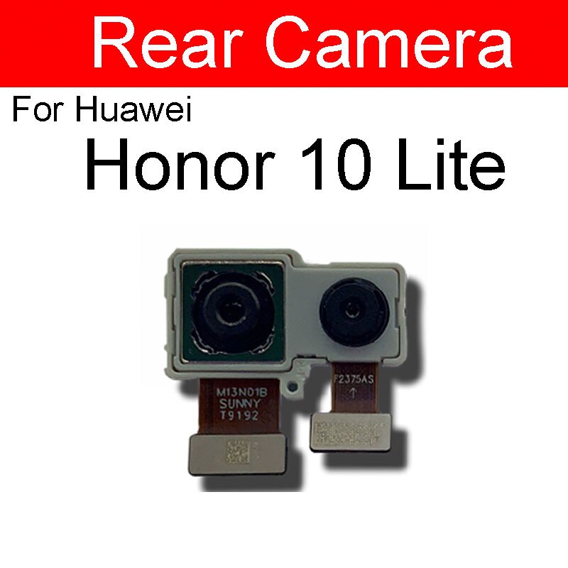 Hinten Wichtigsten Kamera Für Huawei Honor 10 10i Lite Zurück groß Kamera Mit Blick Auf Kleine Kamera biegen Kabel Band Ersatz Reparatur teile: zurück honor 10 lite