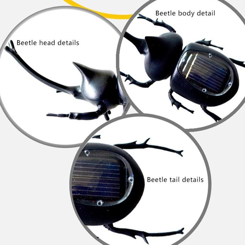 Solare Scarabeo Di puzzle Solare Scarabeo robot di base del Dispositivo Del Giocattolo del Regalo Solare Giocattolo bambino Batteria Speciale