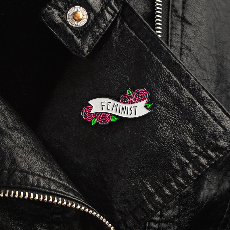 Feminist Enamel pin