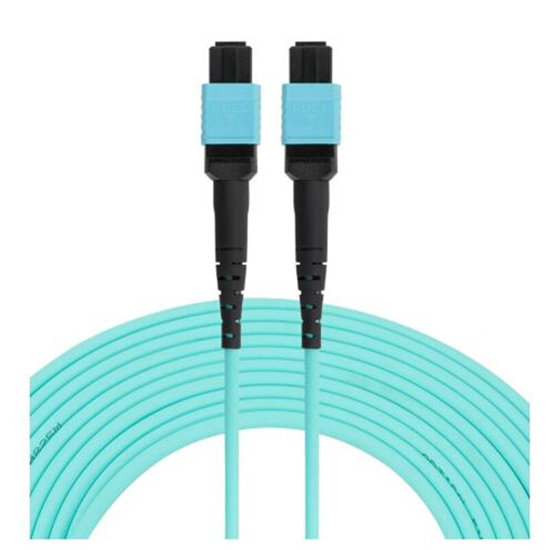 12 Cores OM3 MPO Fiber Patch Cable UPC 1/2/3/5/10m Jumper Female to Female Patch Cord multimode Trunk Cable Fiber Optic Cable