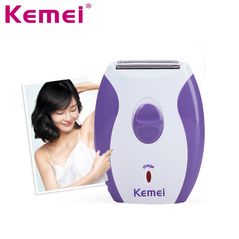 Kemei kvinder epilator hårfjerning hårklipper bikini barbermaskine trimmer barbermaskine depilering elektrisk barbermaskine værktøj  d40