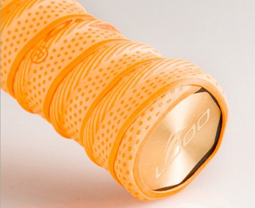 Tennisspö handtag badminton handtag tryck torr skrubb köl handlim badmintonracket hand gummi sug svett övergrepp: Orange