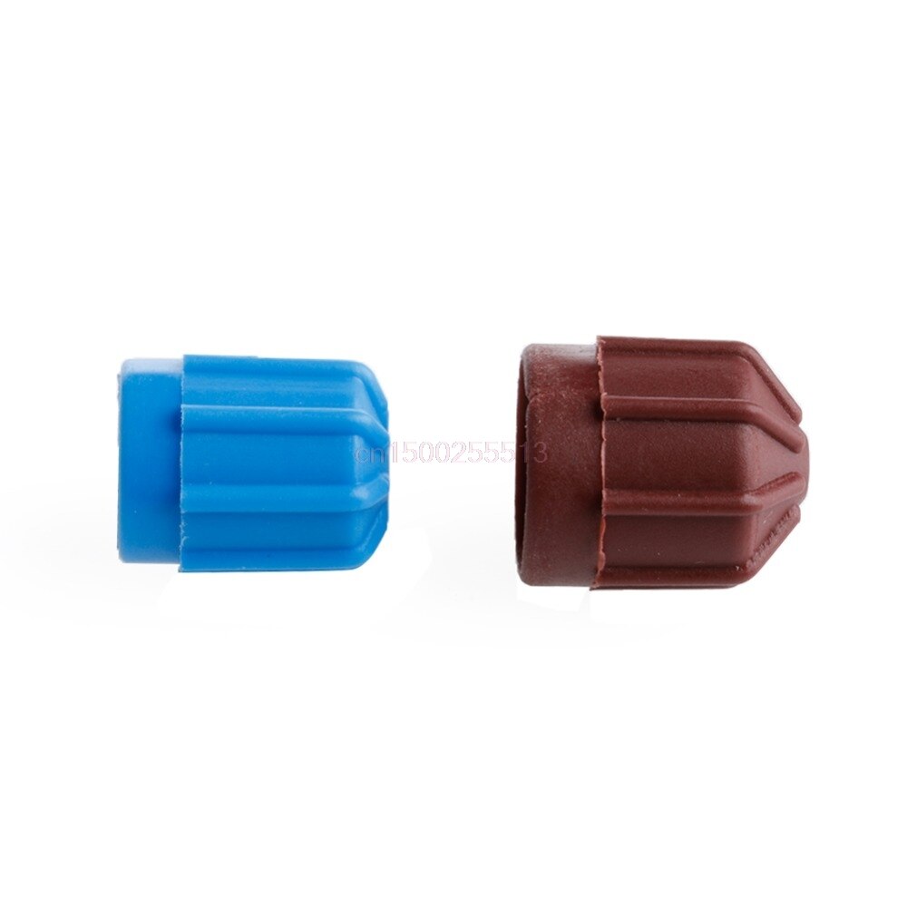 2pcs R134a Auto AC A/C Valve Cap Refrigerant Valve High/Low Voltage Dust Cover