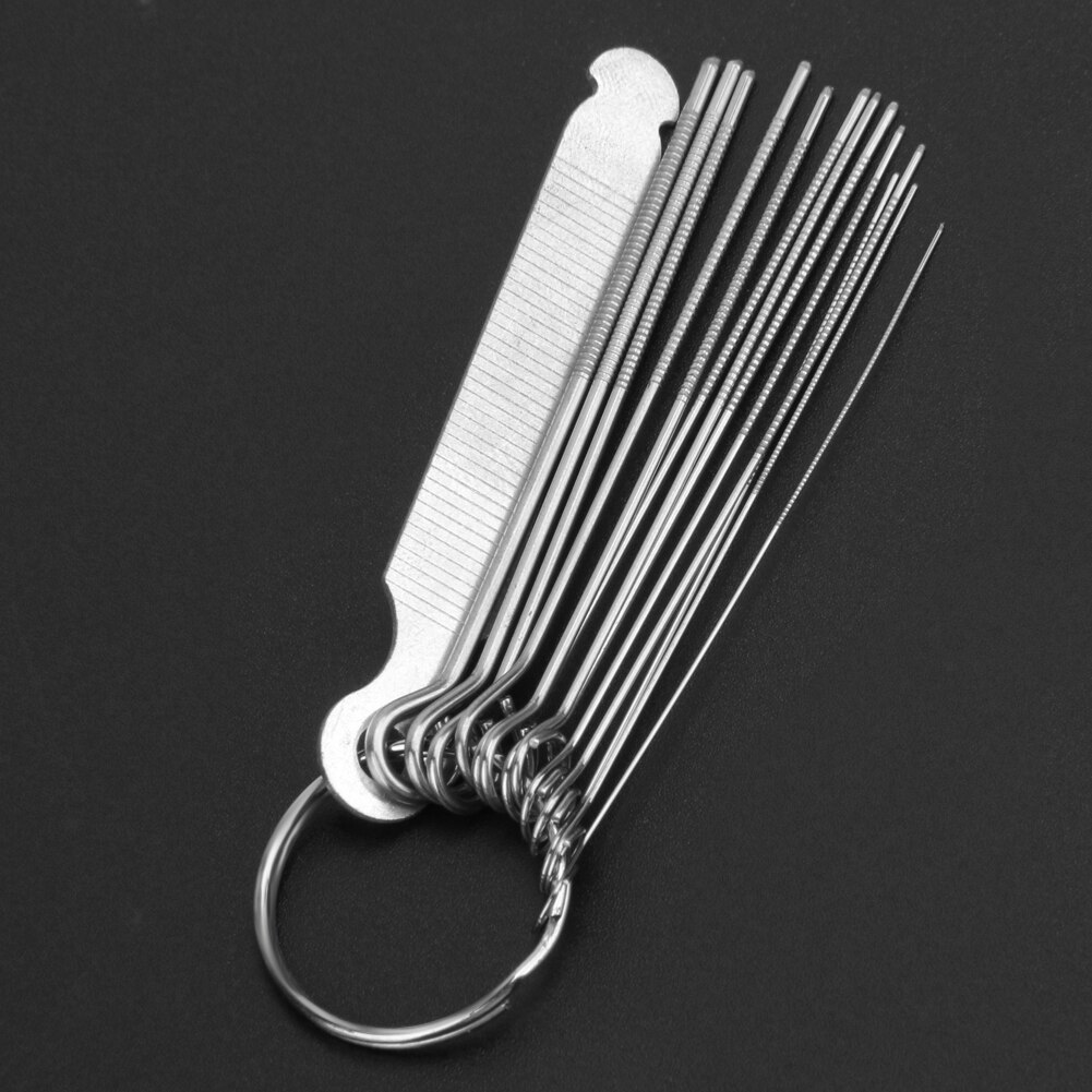 Guitar Nut Slotting File Kit Saw Rods Slot Filing Set Stainless Steel Luthier Guitar Repair Tools Accessories