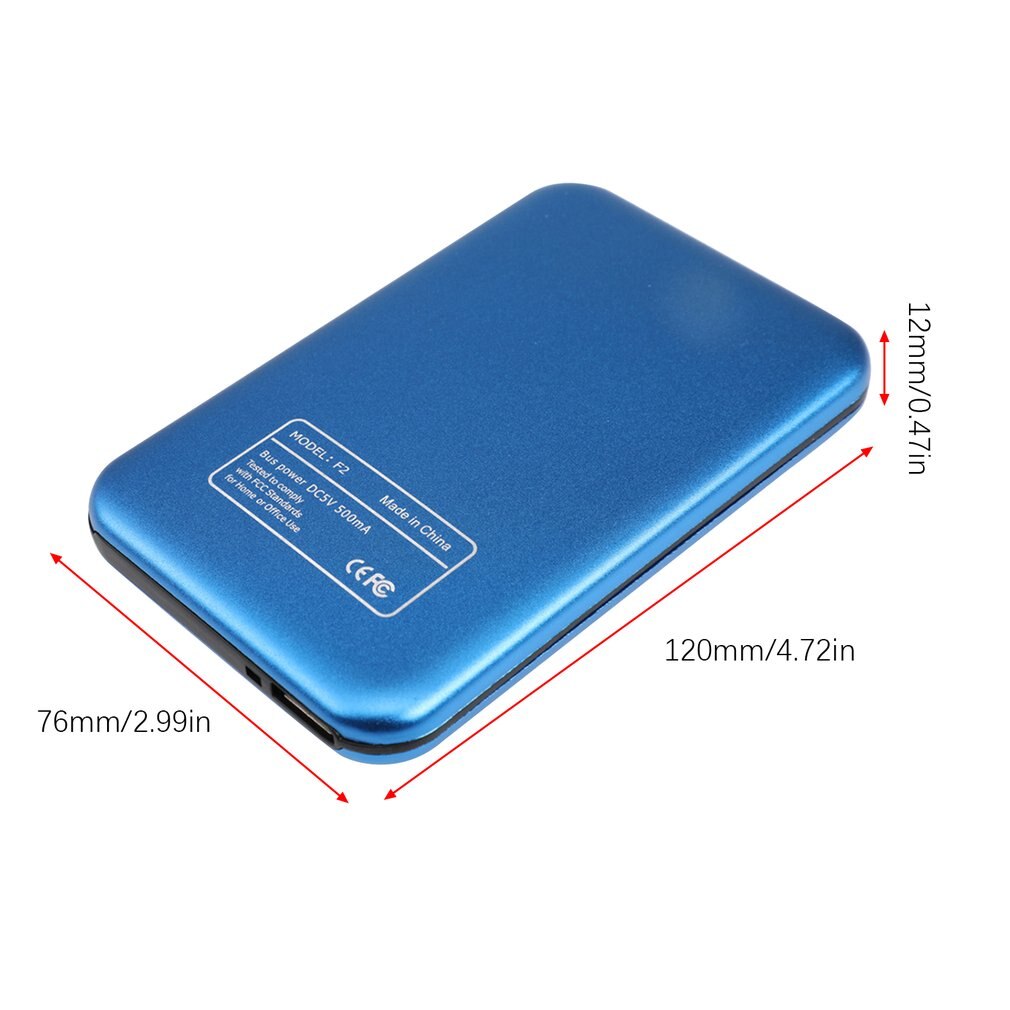 SSD Gehäuse USB 3,0 SSD Externe Festplatte Fall Hohe Geschwindigkeit SSD Unterstützung UASP500GB 1TB 2TB Mobile Stick