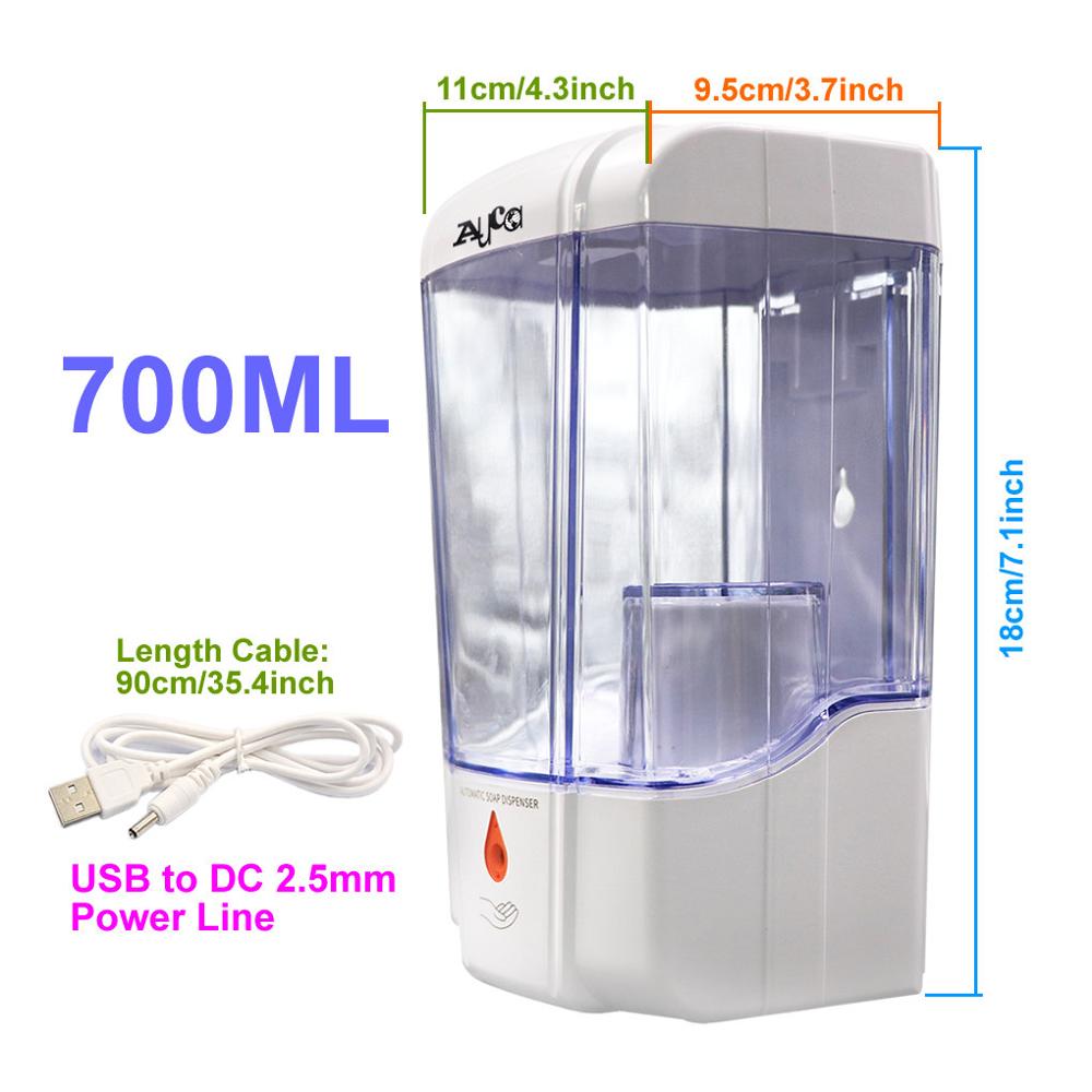 700ml Heimat Hotel Touchless Automatische Seife Spender Sensor Desinfektionsmittel Flüssigkeit Treuer Hand Waschen Sanitizer Dispensador Maschine