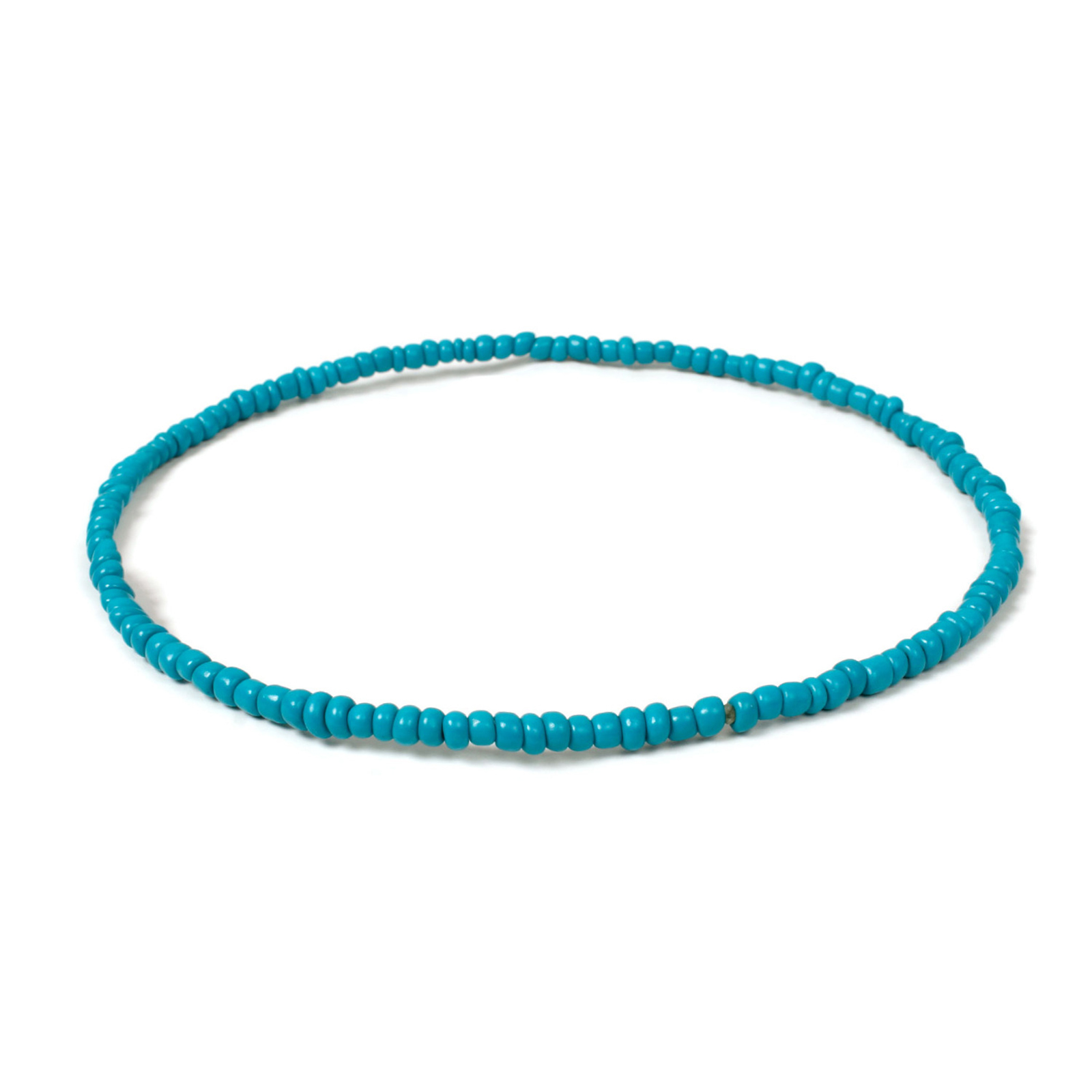 Naszyjnik w stylu boho mały naszyjnik ze szklanymi koralikami Multicolor krótki Chokers Charm naszyjniki słodki naszyjnik dla kobiet dziewczynki 40cm długości: 4