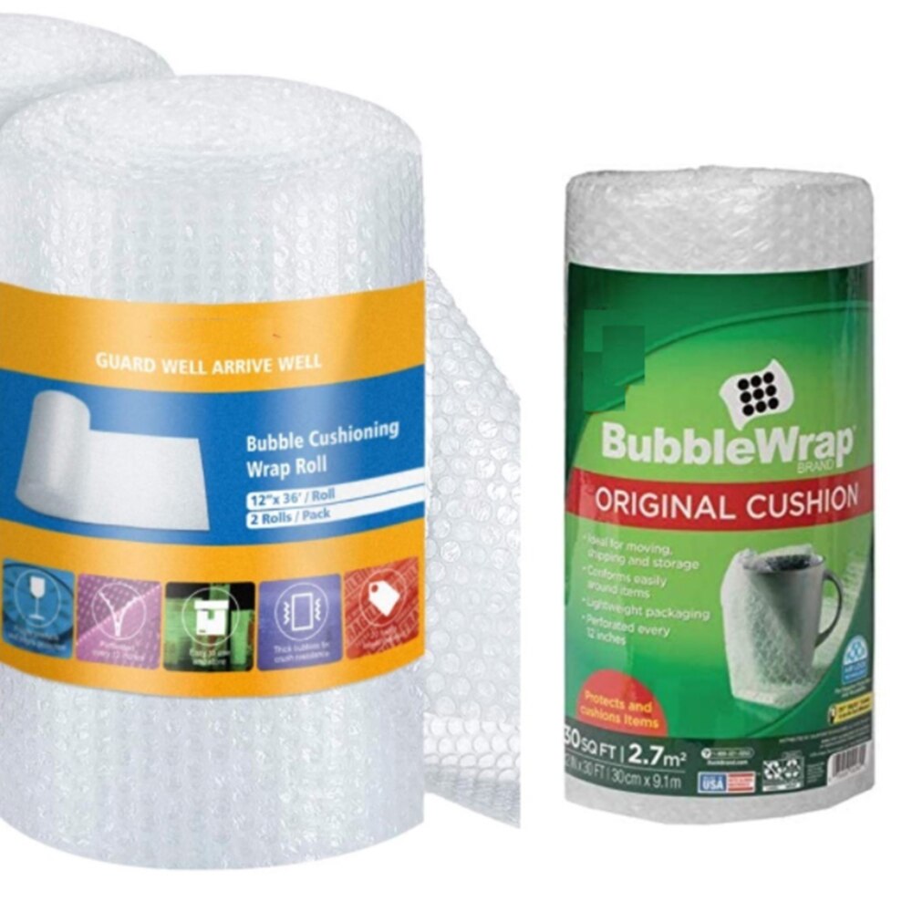 Bubble Cushion Wrap Roll for Packaging Moving Boxes SuppliesPacking Storage Wrap Padding Roll