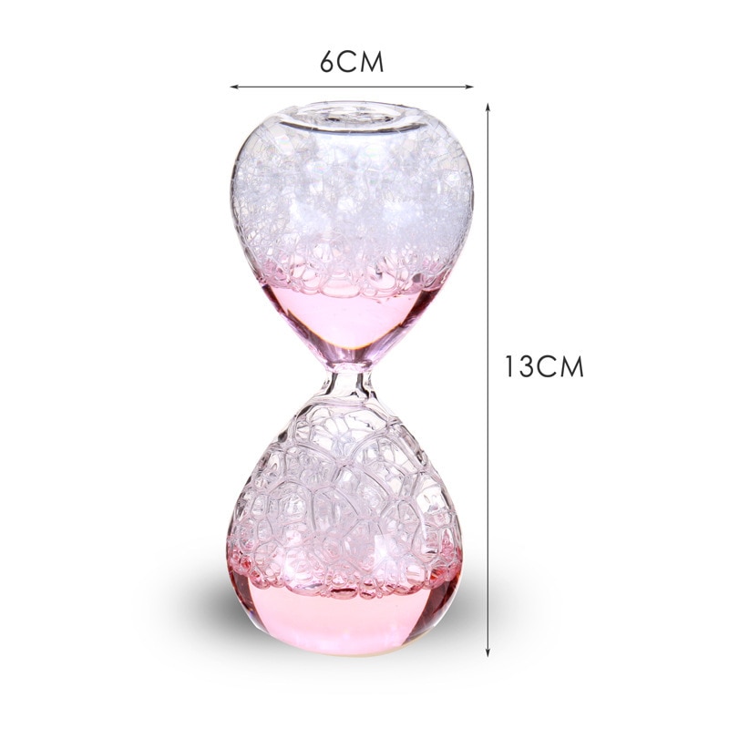 Originality Bubble Dream Hubble-bubble Hourglass Water Leakage Puff Miss Liquid Hourglass Multi Color Selection