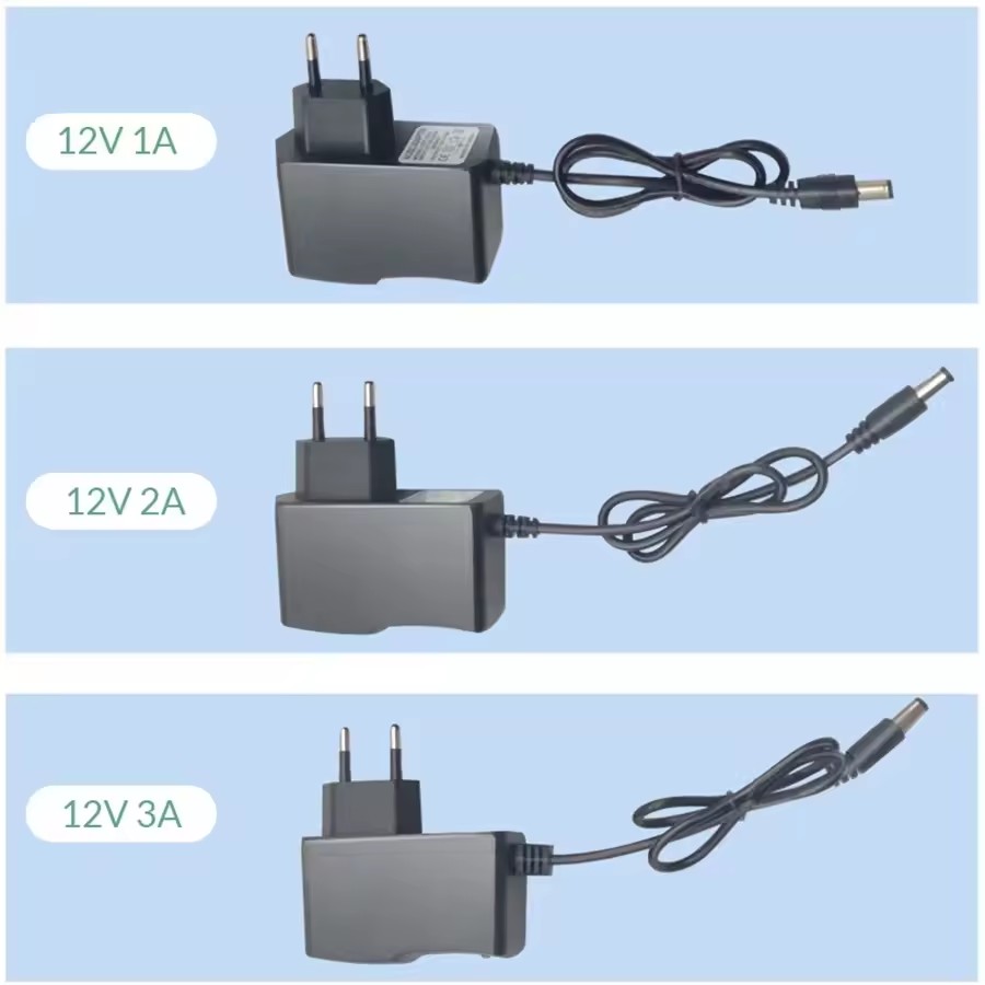 Fuente De Alimentación 12V DC Con Enchufe UK, 1A A 10A, Para LEDs Y CCTV, Marca LED_Sone