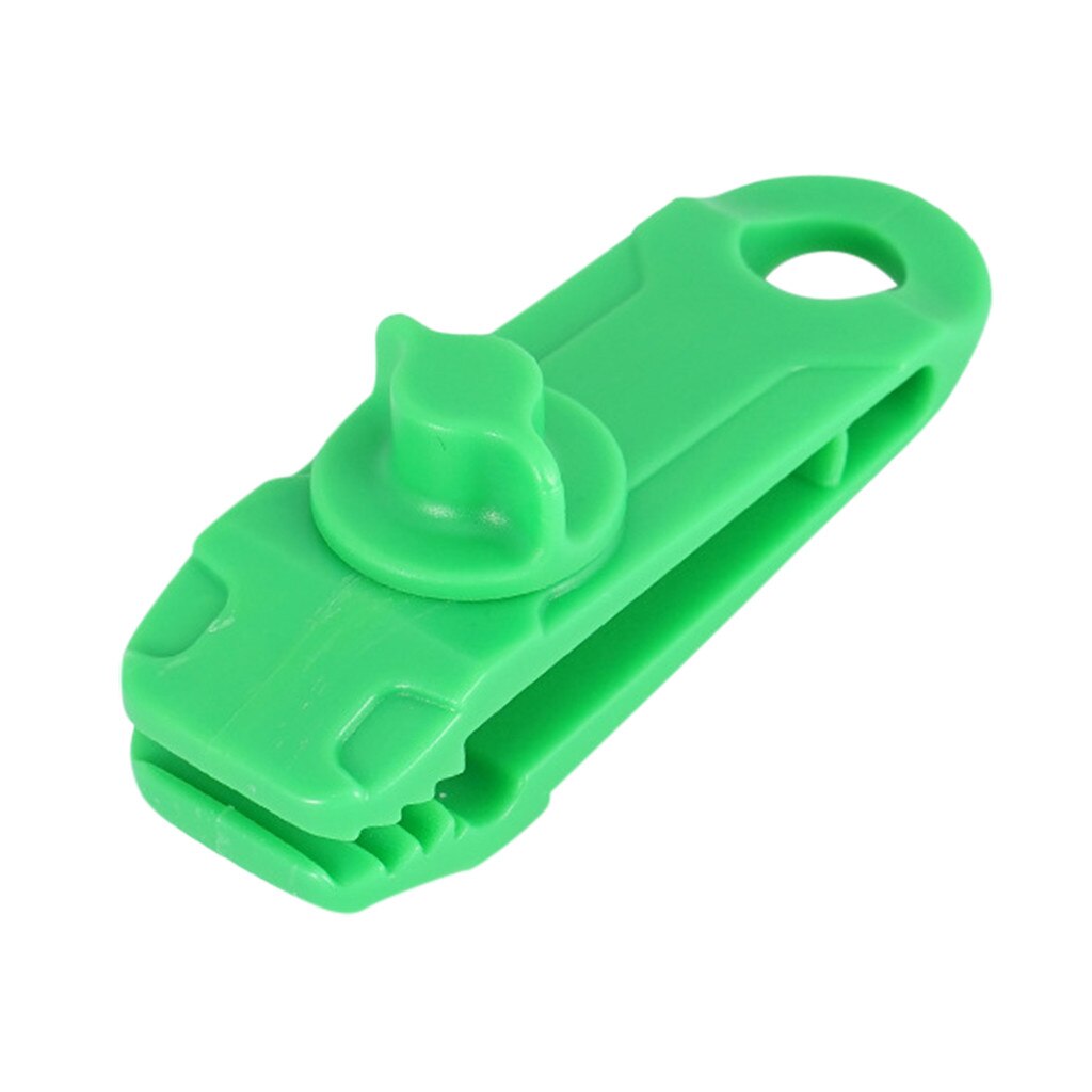 Tent Luifel Luifel Klem Tarp Clip Herbruikbare Tent Grijper Tarp Dekzeil Clip Klem Gesp Camping Tool Heavy Duty #25: green