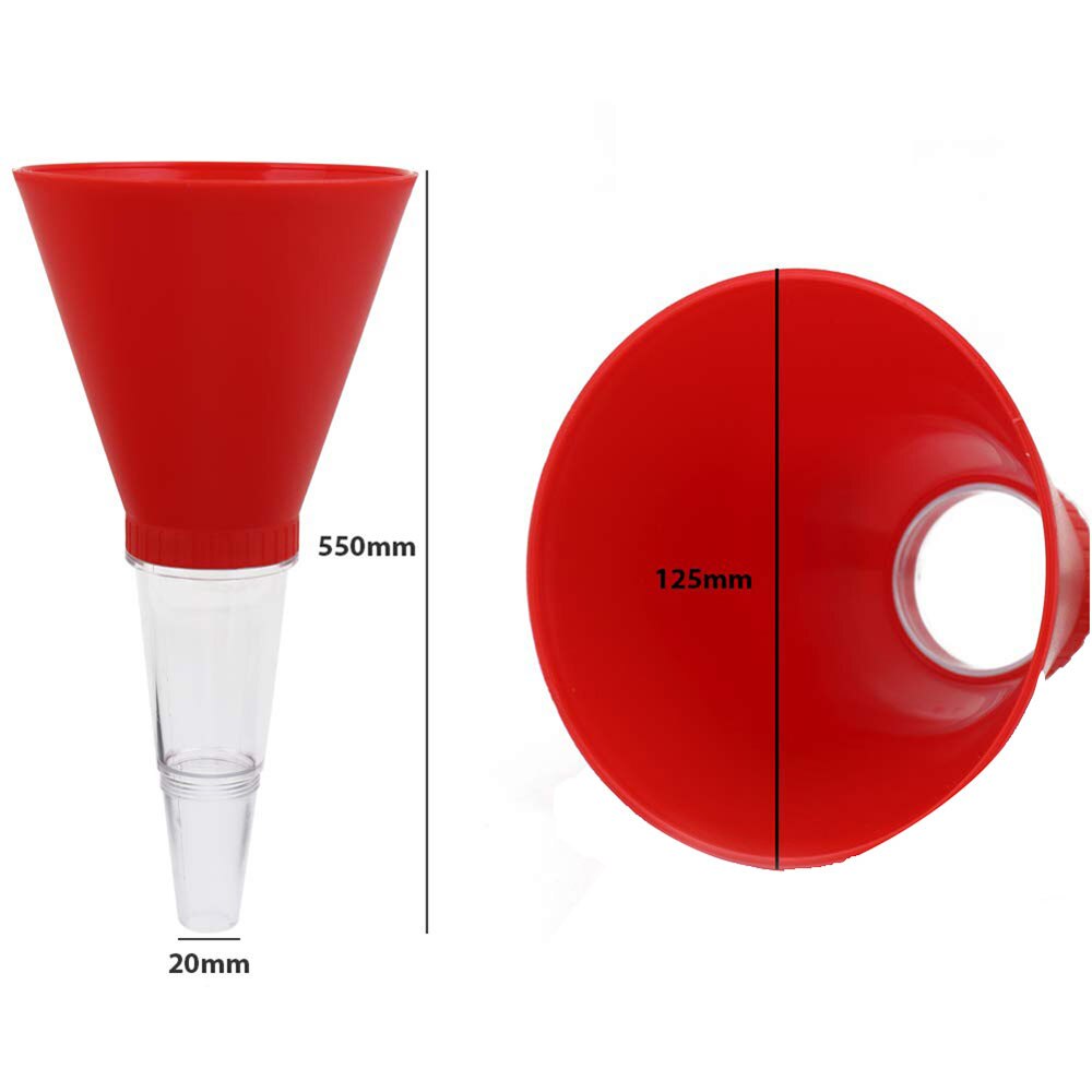 Universal Car Engine Oil Funnel Fuel Saver Adjustable Gasoline Special Funnel Filling Equipment Kit Car Accessories