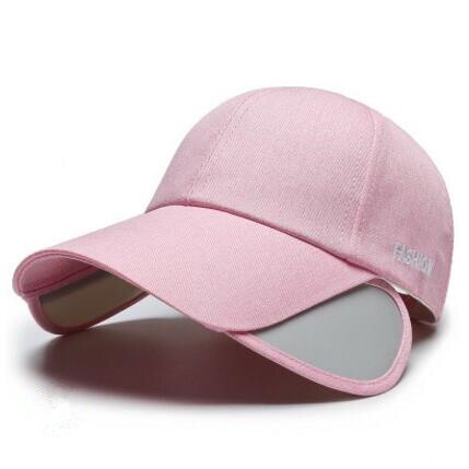 Siloqin Mannen Vissen Cap Zomer Ademend Baseball Cap Bone Sport Caps Vrouwen Persoonlijkheid Strand Hoed unisex: pink