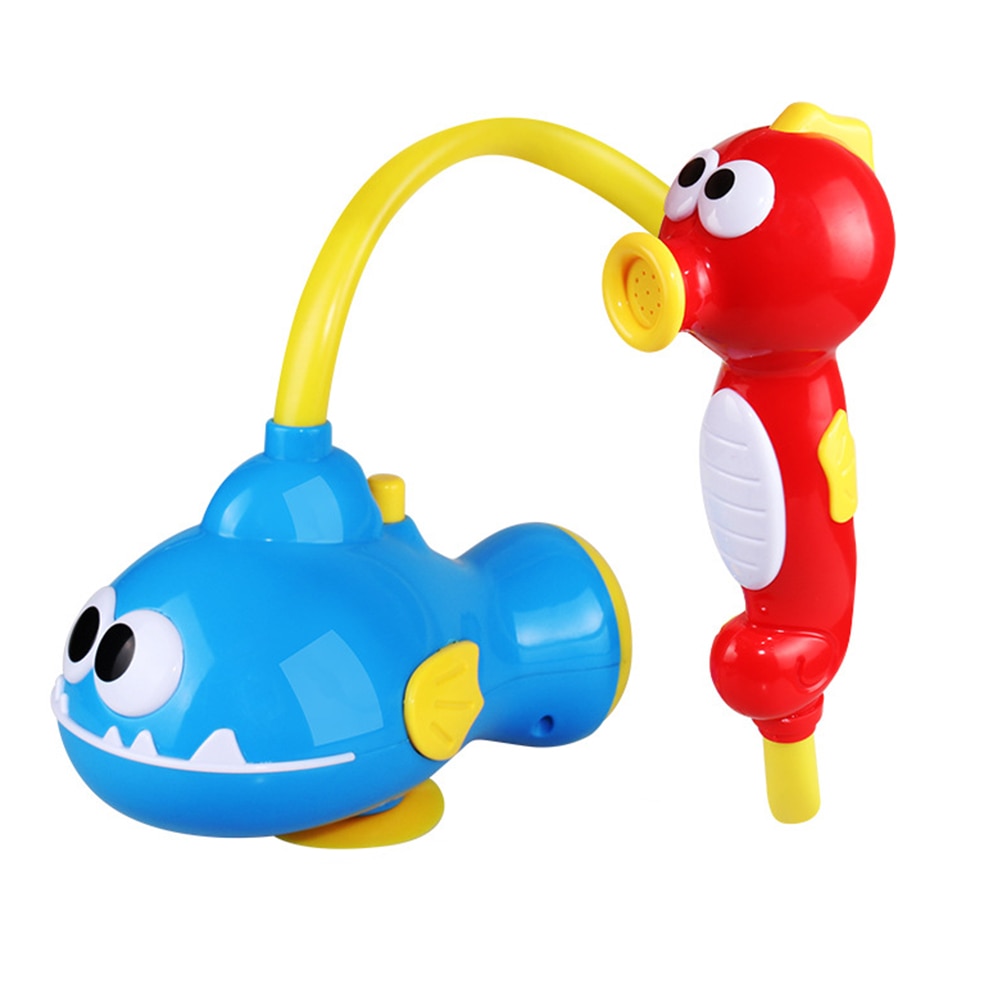 Baby badspeelgoed elektrisch zeepaardje walvis watersproeier douche speelgoed badsproeier waterpomp gereedschap dieren bad zwemmen water speelgoed  #10: Default Title