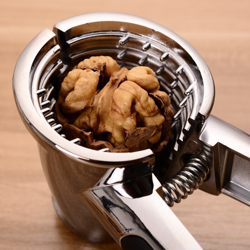 stainless steel quick funnel shaped nut walnuts cracker sheller nut opener clip,Kitchen Accessories.